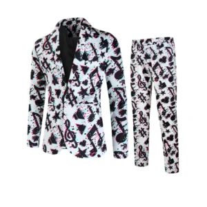 Men's Two-Piece Suit - Tailored Blazers for Men Semi Formal Attire